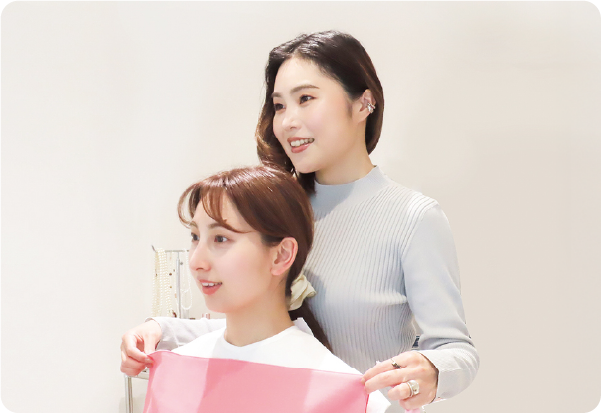 ご予約～診断の流れ パーソナルカラー診断